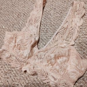 Pink Lace Bralette